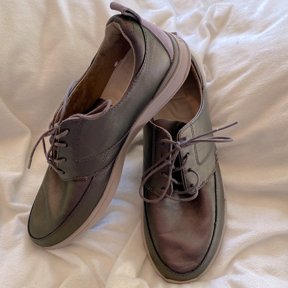Reef Loafer Slip On Lace Up Shoe Rover Low Le Premium Resort comfy Beach Sz 8.5